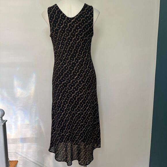 Y2K 90s A Wild Thyme Midi Dress black practical Magic - Picture 10 of 11